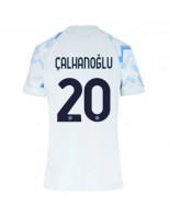 Inter Milan Hakan Calhanoglu #20 Vieraspaita Naisten 2025-26 Lyhythihainen